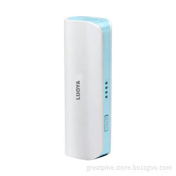 Emergency mobile power bank with 2600mAh Samsung battery